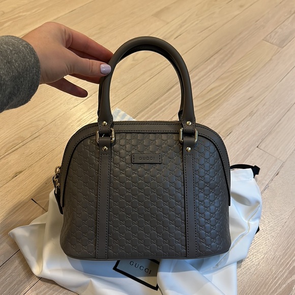 - Cute spring  - GUCCI GREY BAG GUCCIMANIA NEW DUST BAG - Picture 1 of 9